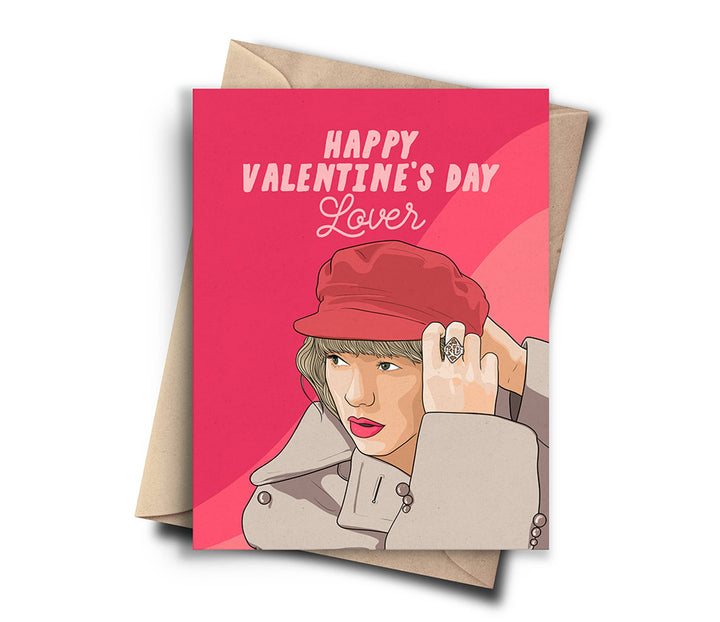 Taylor Lover Funny Valentines Day Card
