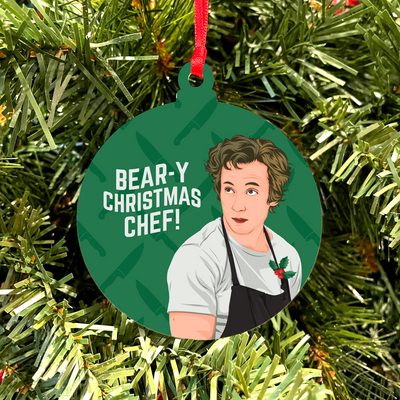 Bear-Y Xmas Chef! Ornament