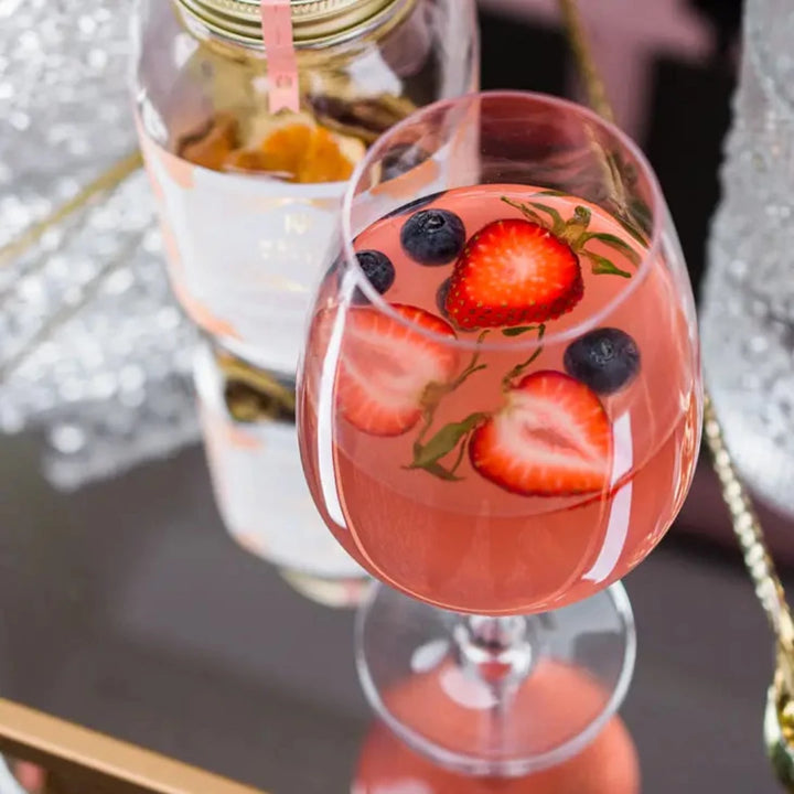 Peach Berry Sangria Infusion Jar