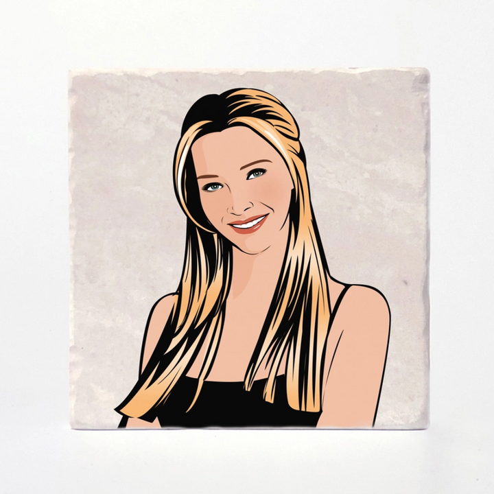 coaster with pheobe from friends