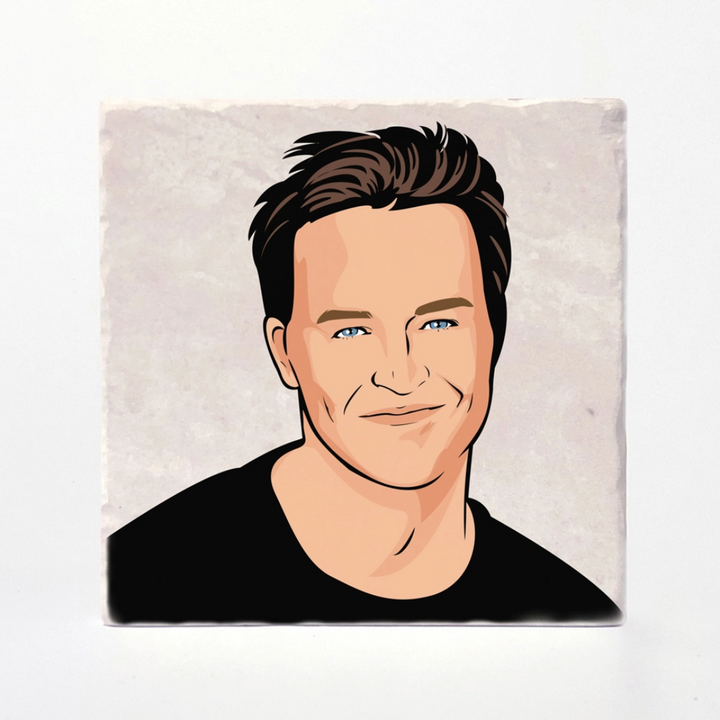 coaster with chandler from friends