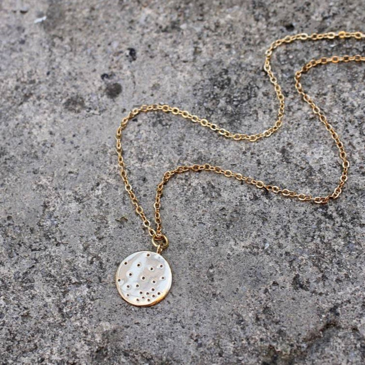 Starlight Disc Necklace