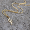 Gold Cactus Necklace