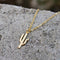 Gold Cactus Necklace