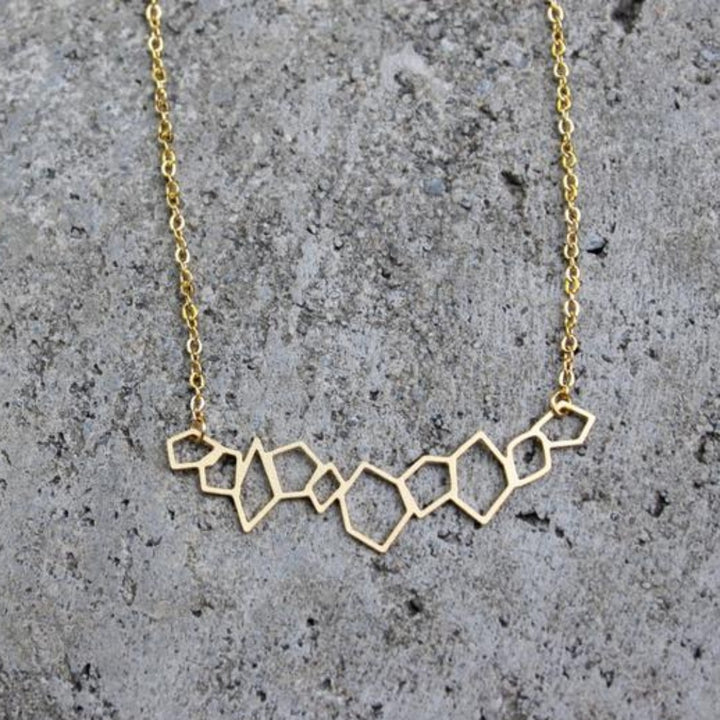 Geometric Rocks Necklace