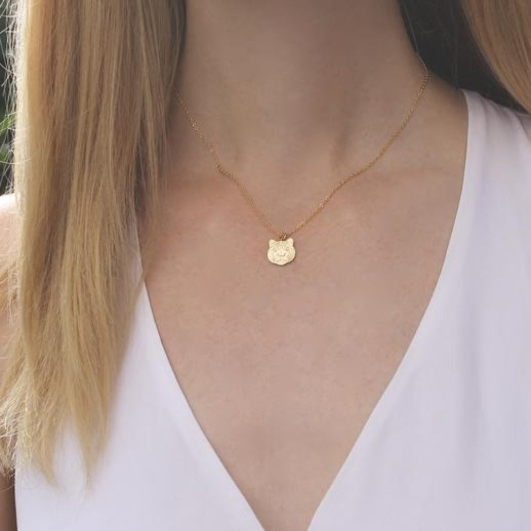 Gold Tiger Necklace