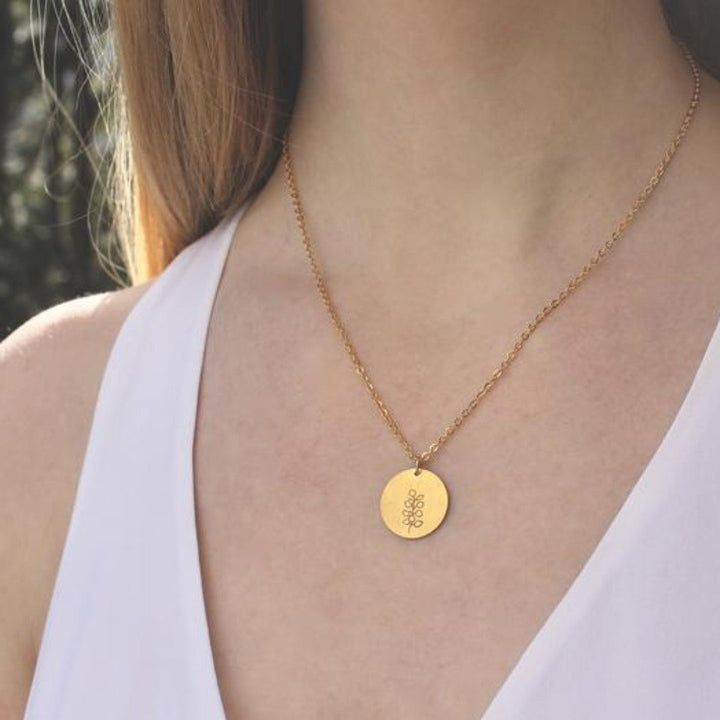 Eucalyptus Botanical Necklace