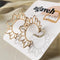 The Gold Flower Girl Hoops are so unique and fun for a hoop!  These are 14K gold plated floral hoops with a stainless steel post that is nickel free and safe for sensitive ears. Virtually weightless!  Made in Canada