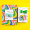 Liquid Rainbow + Chatterbox Double Sided Wrapping Paper