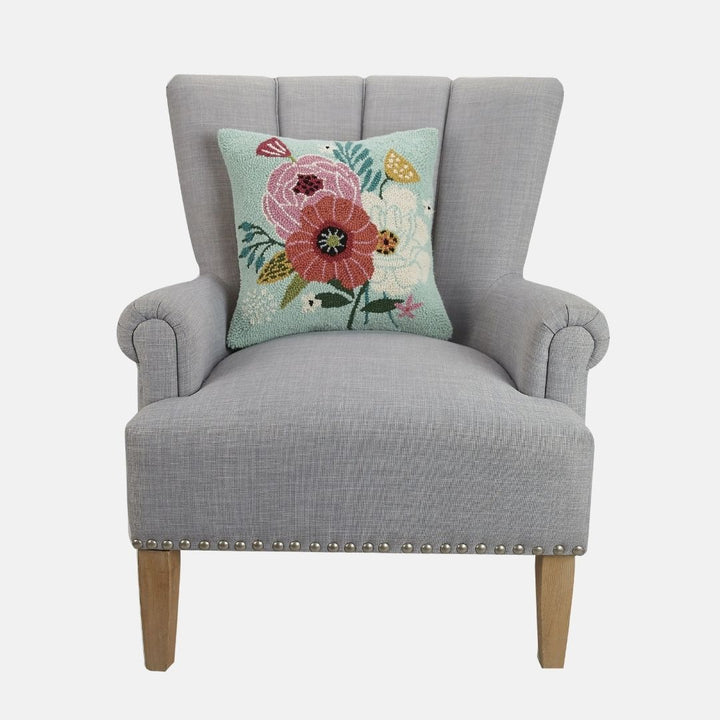 Chic Blooms Hook Pillow